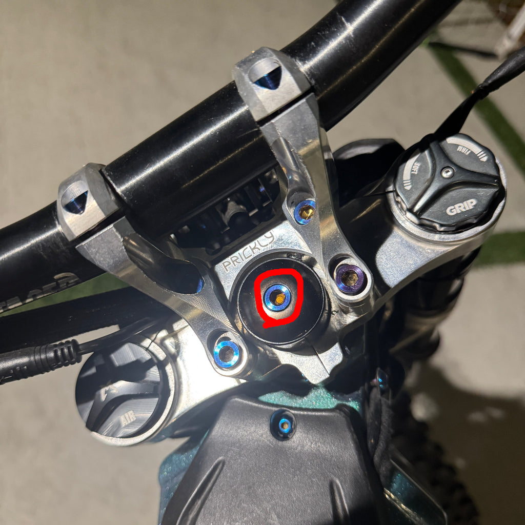titanium stem lock bolt (1 bolt)