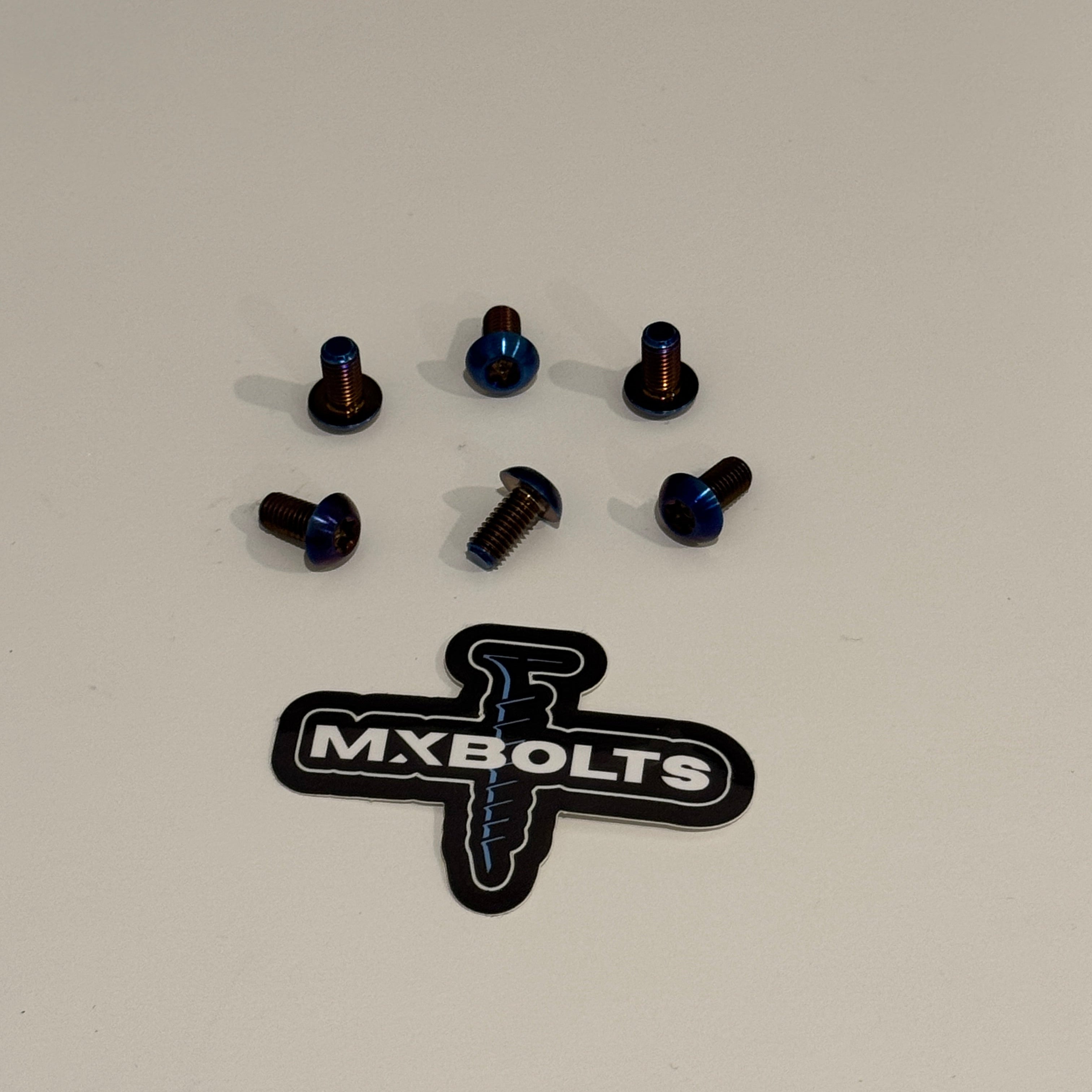 EBMX Titanium Heatsink Bolts (set of 6)