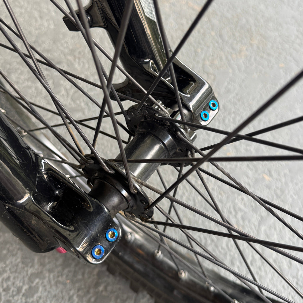 titanium fork pinch bolts (set of 4)