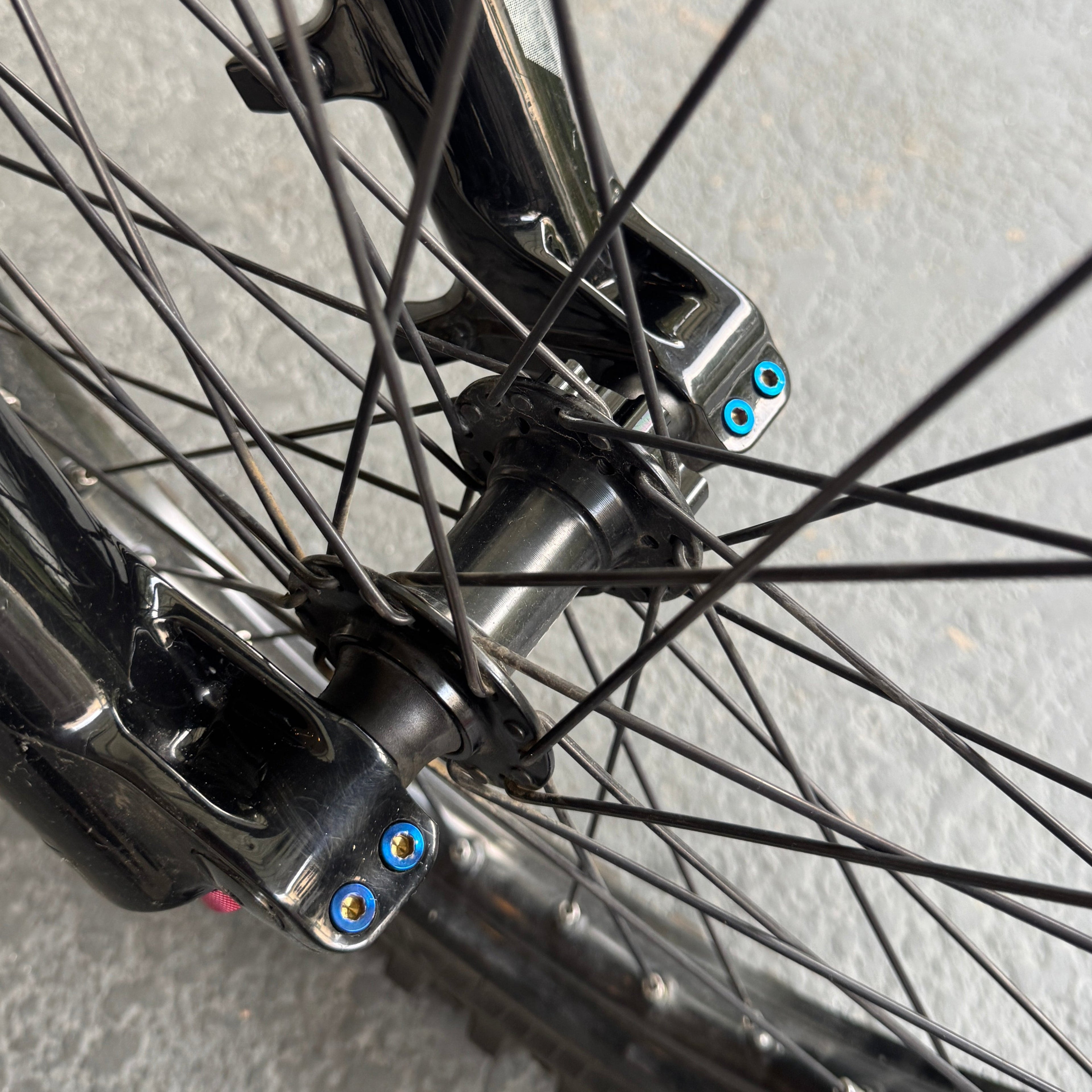 titanium fork pinch bolts (set of 4)