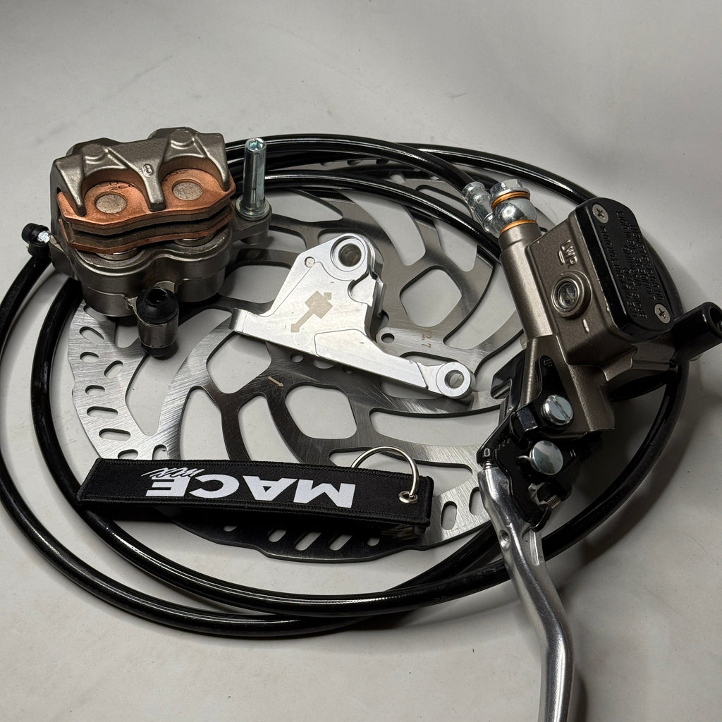 Pre-Bled Ultra Bee Brake Kit for macfox,super,ridstar etc...
