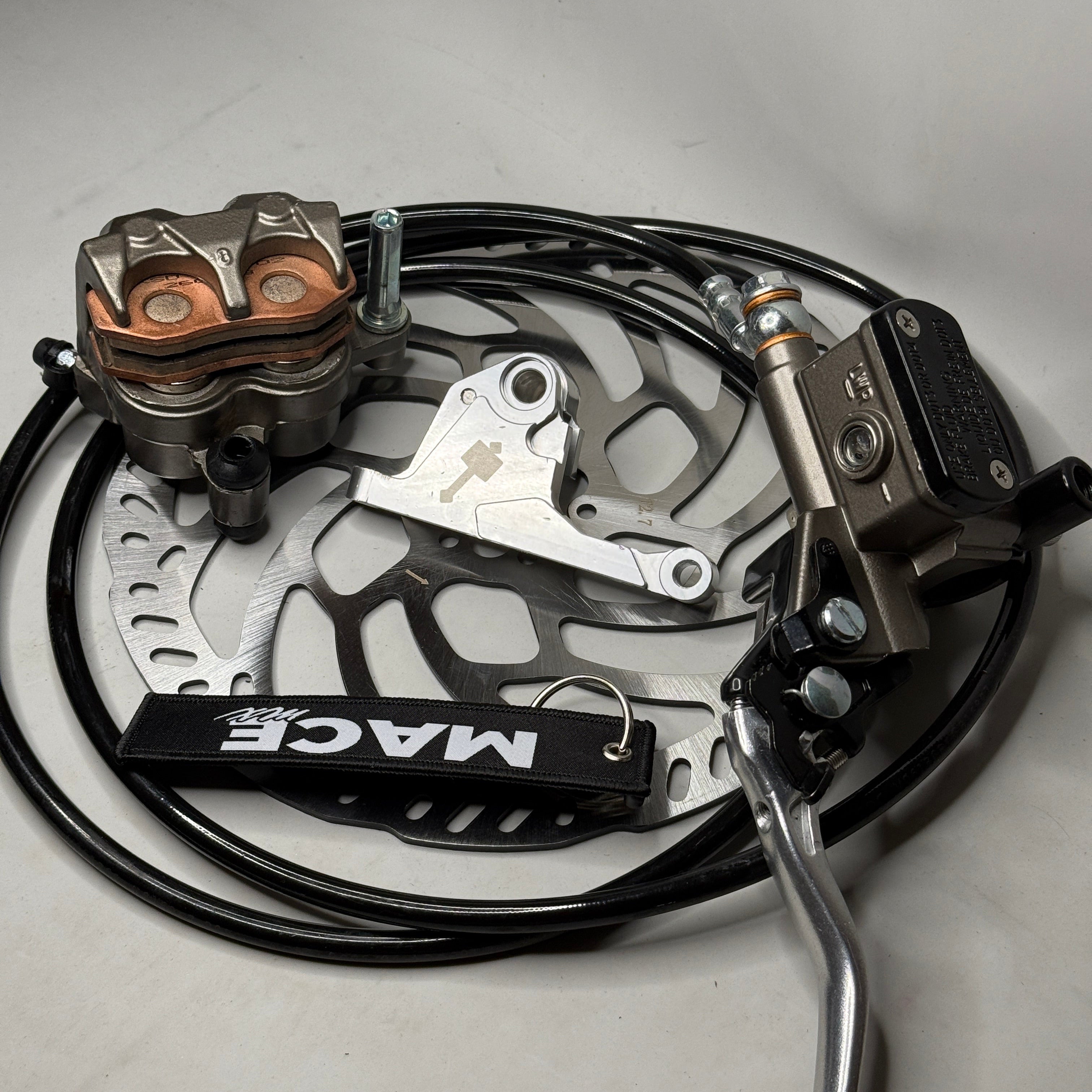 Pre-Bled Ultra Bee Brake Kit for macfox,super,ridstar etc...