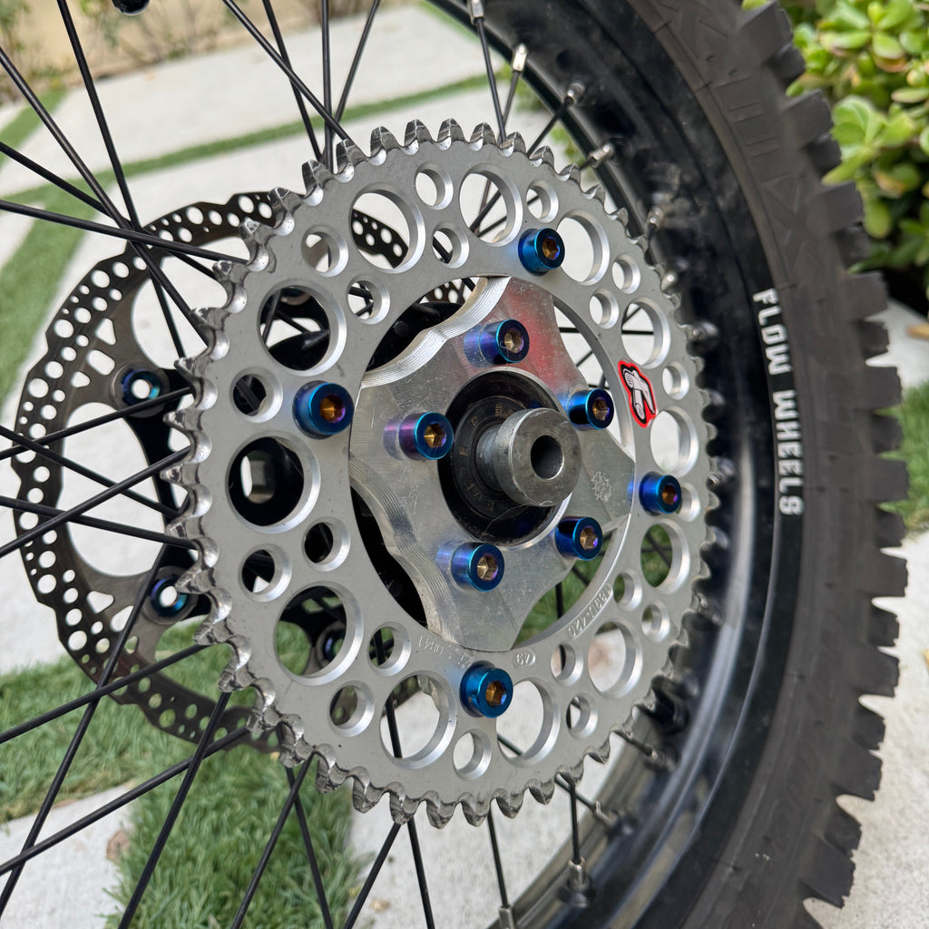 renthal sprocket adapter titanium bolts (set of 4)