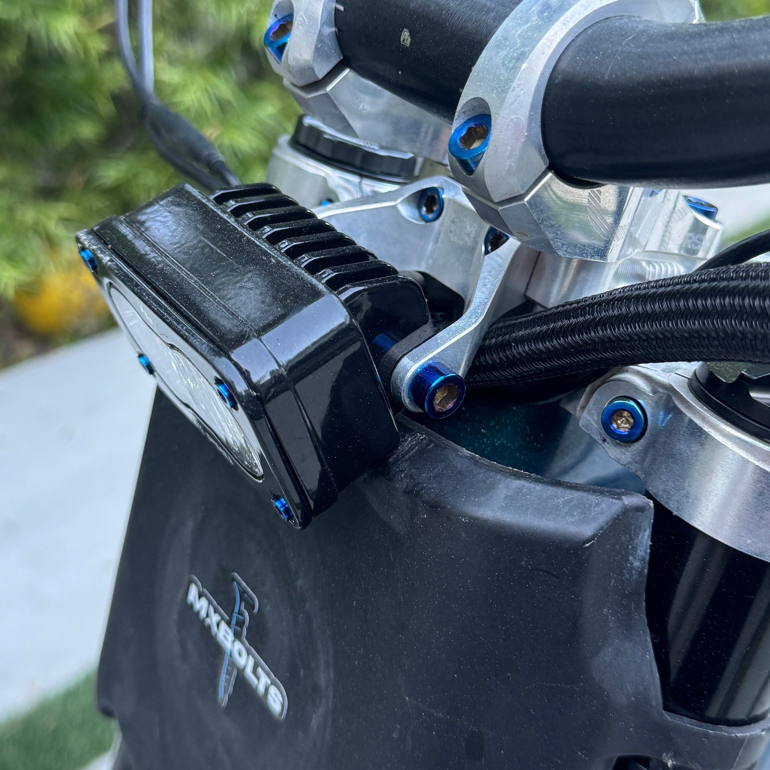 titanium side baja mount bolts (set of 2)