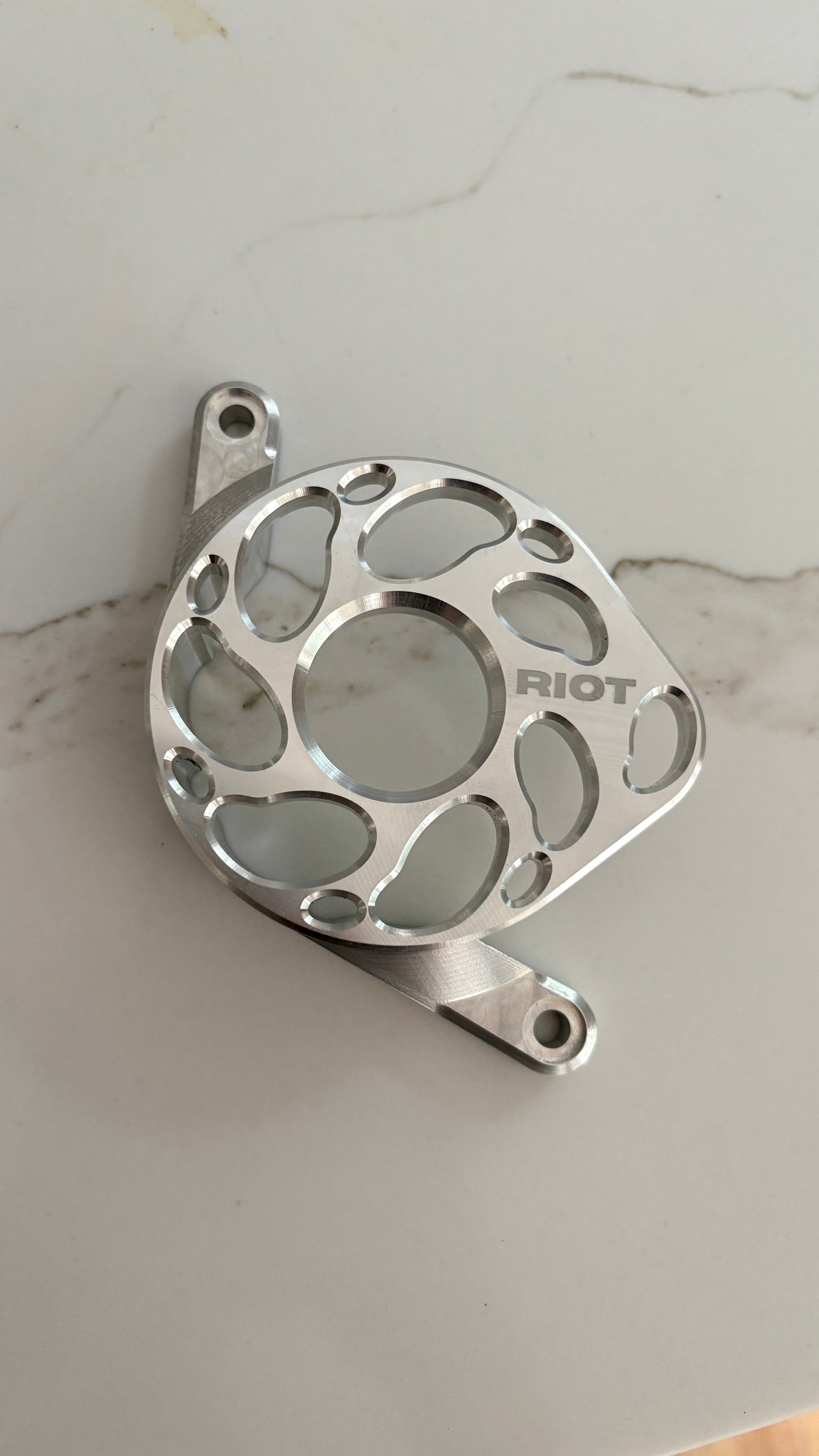 Surron LBX / E-Ride Motor Cover — CNC Billet Aluminum