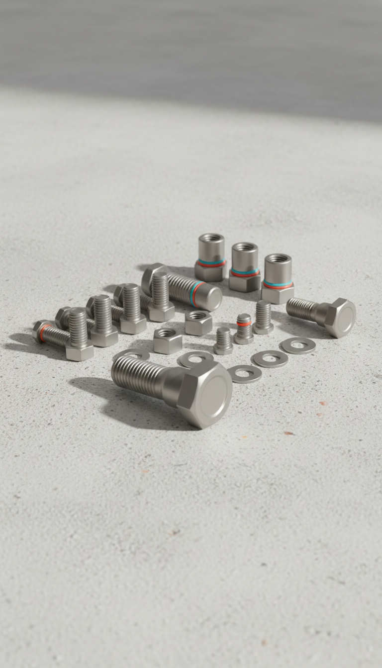 Titanium Hardware Bolt Kit Lightweight Set